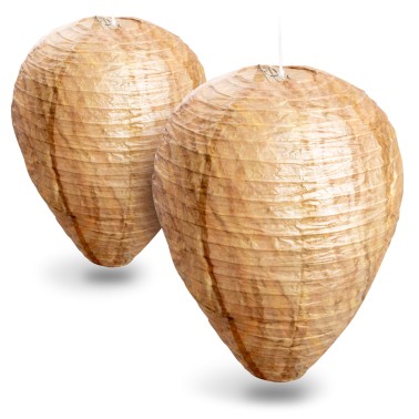 Lot de 2 Faux Nids de Guêpes Premium
