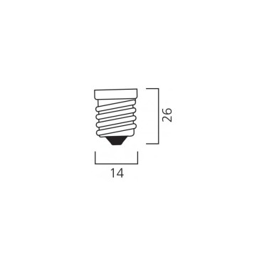 Lampe E14 20W pour Désinsectiseur