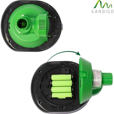 Répulsif Solaire pour Oiseaux – Son et Flash LED - Piles