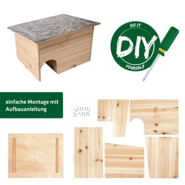 Maison pour Hérissons - Kit de Montage DIY