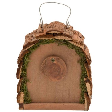 Mangeoire pour Oiseaux "Bird Bar" -  Accès arrière avec couvercle en bois pour un remplissage simple.