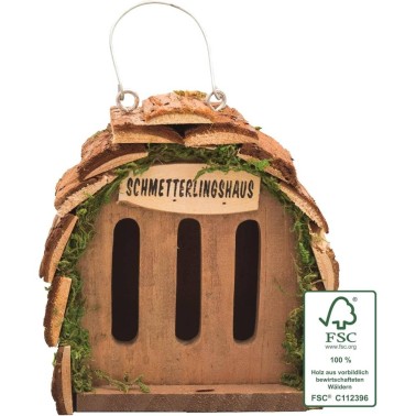 Maison pour Papillons Bois non traité