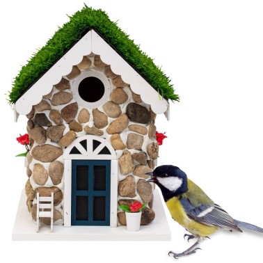Maison en Pierre pour Oiseaux