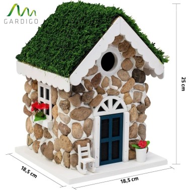 Maison en Pierre pour Oiseaux Dimensions