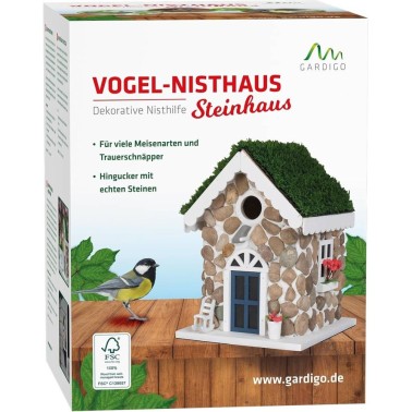 Maison en Pierre pour Oiseaux Gardigo