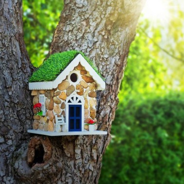 Maison en Pierre pour Oiseaux