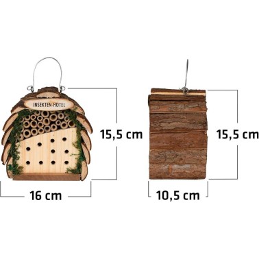 Hôtel à Insectes Dimensions