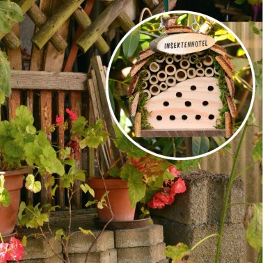 Hôtel à Insectes Terrasse