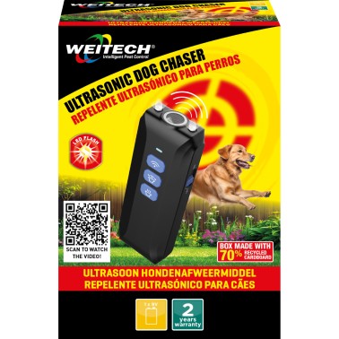 Répulsif pour Chiens à Ultrasons - WK0107
