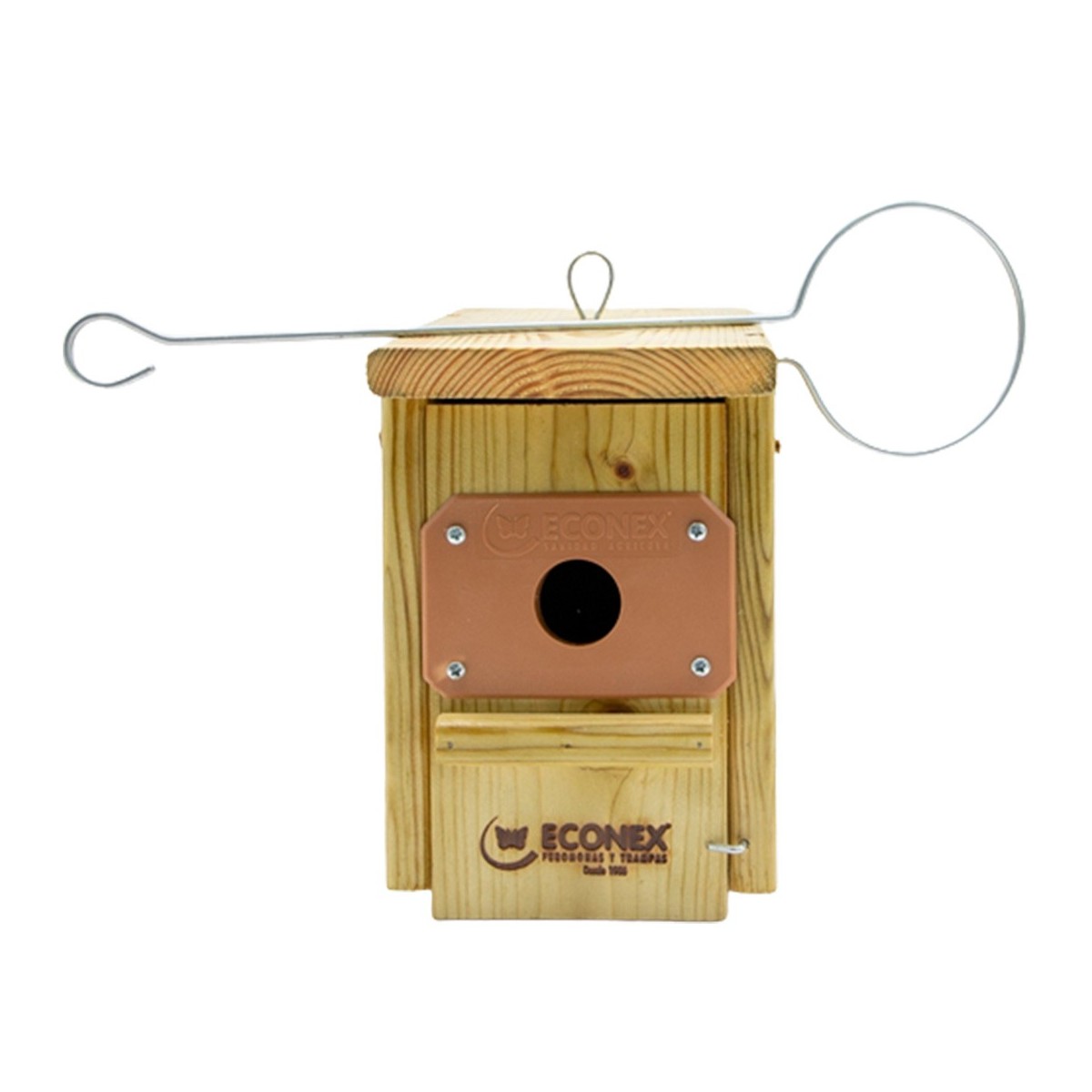 Nichoir pour Oiseaux Insectivores en Bois Naturel - Modèle ICONA