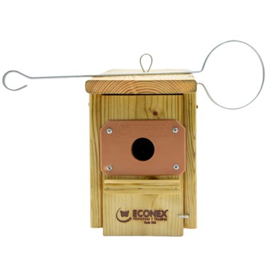 Nichoir pour Oiseaux Insectivores en Bois Naturel - Modèle ICONA