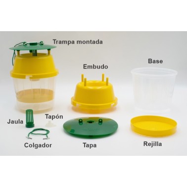 Pièces du Piège pour Frelons Asiatiques - VELUTINATRAP
