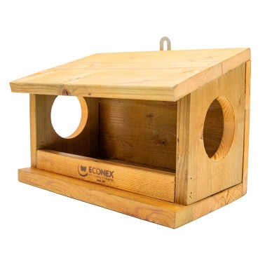 Mangeoire pour Oiseaux en Bois