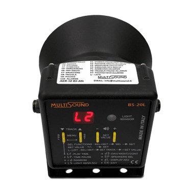 Répulsif Acoustique pour Oiseaux – MultiSound BS-20L