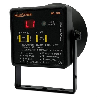 Répulsif Acoustique pour Oiseaux – MultiSound BS-20L