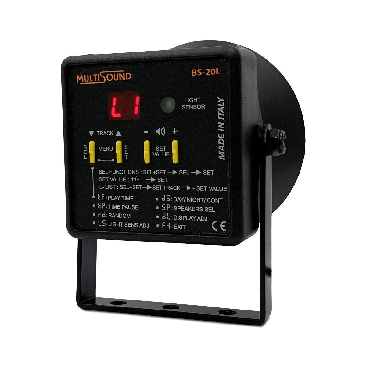 Répulsif Acoustique pour Oiseaux – MultiSound BS-20L