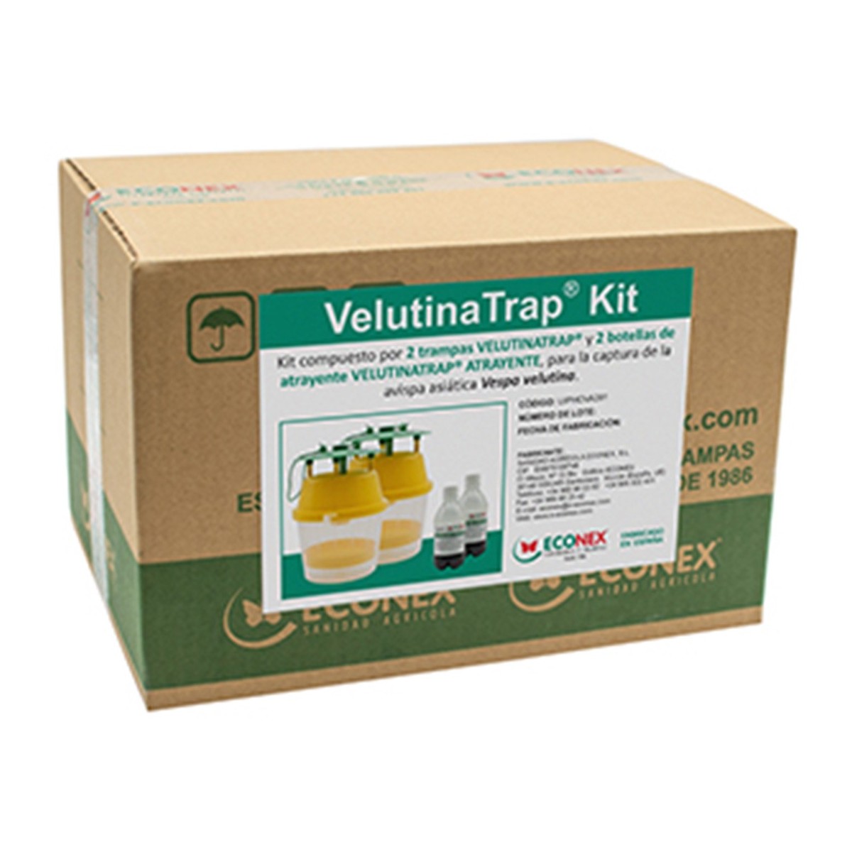 VELUTINATRAP KIT - Pièges et Attractifs pour Frelons Asiatiques