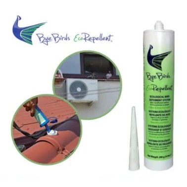 ByeBirds Gel Répulsif pour Oiseaux 400 g | Anti-Pigeons