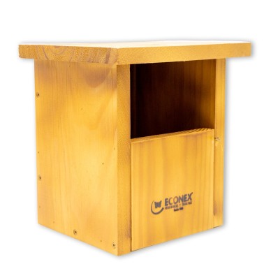 Nichoir pour gobe-mouches en bois massif | BirdGard Iberia
