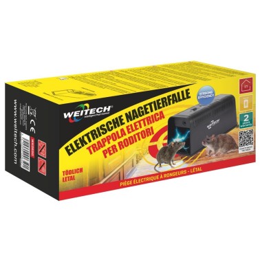 Piège Électrique pour Rats et Souris – Weitech WK0650