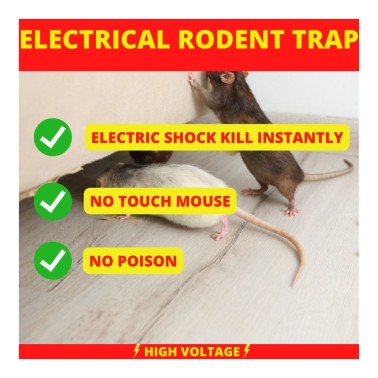 Piège Électrique pour Rats et Souris – Weitech WK0650