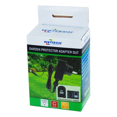 Packaging Adaptador de Corriente - Enchufe para Exteriores - Ahuyentadores Weitech