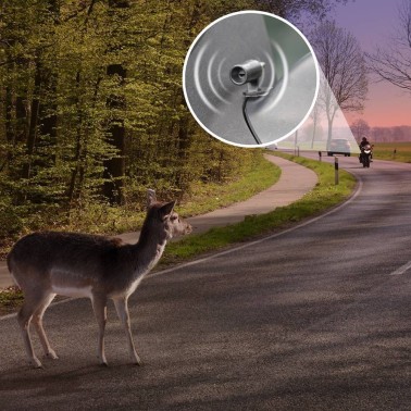 4 Répulsifs Ultrason Anti-Gibier Pour Voiture – Protection Contre Sangliers Et Cerfs, Installation Facile