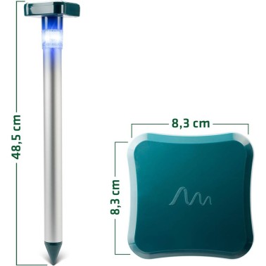 Répulsif pour Animaux Sauvages avec LED Bleue